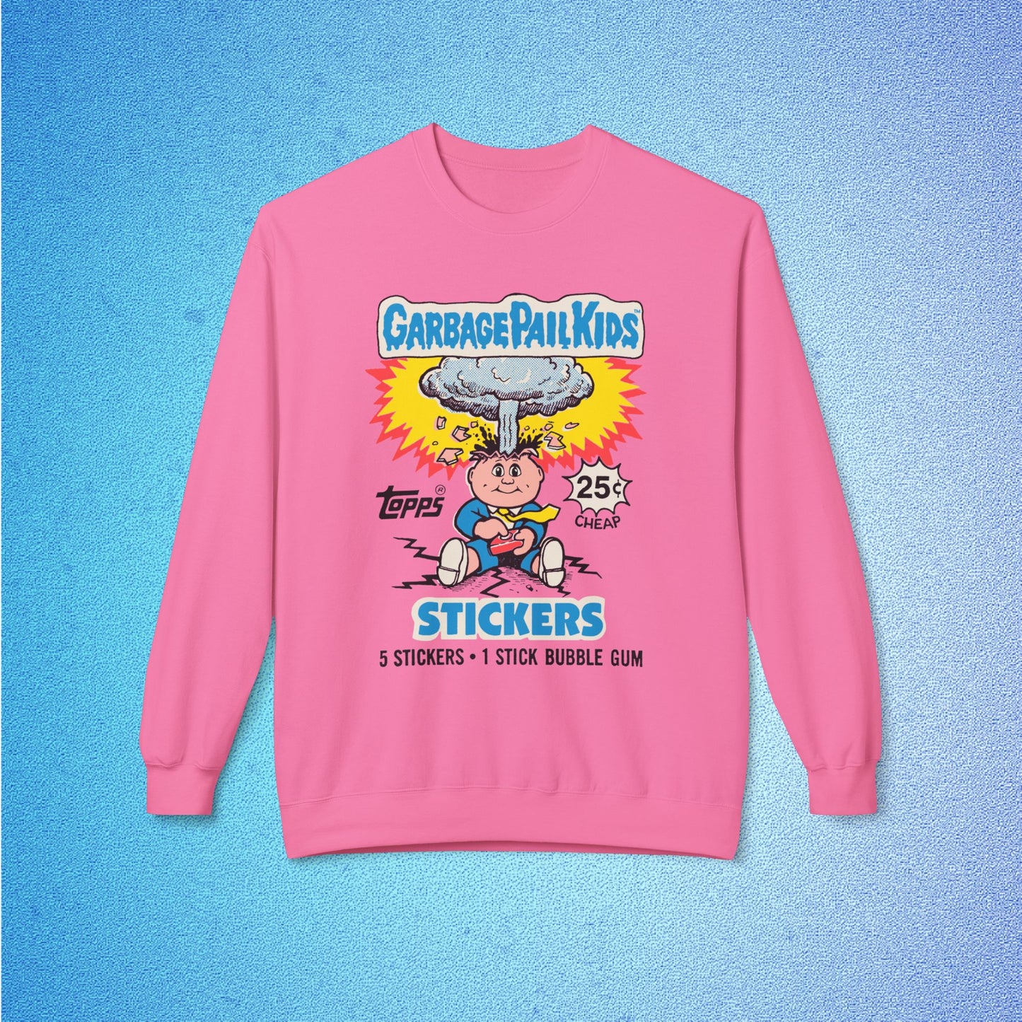 Garbage Pail Kids Wax Wrapper Unisex Sweatshirt