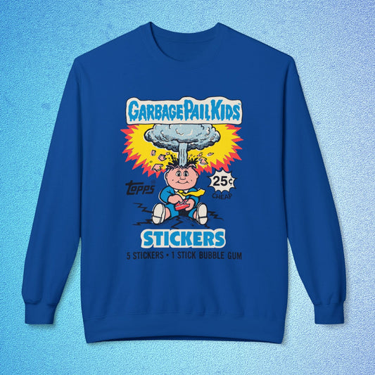 Garbage Pail Kids Wax Wrapper Unisex Sweatshirt