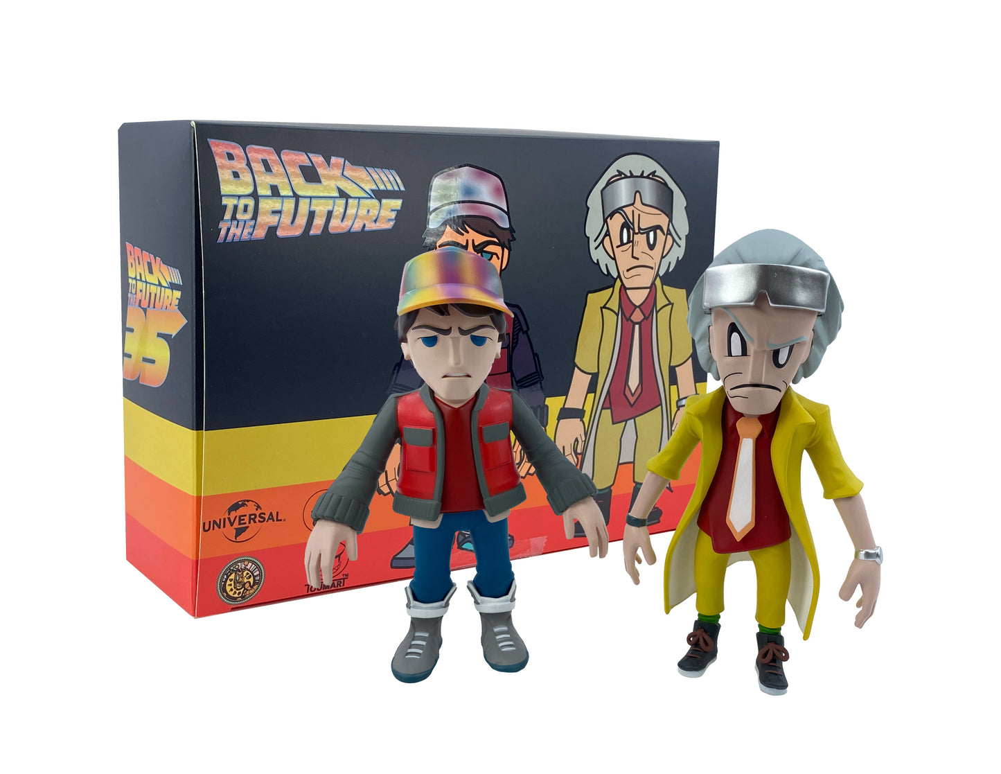 3DRetro x TOUMA Marty and Doc Vinyl Art Toy Set