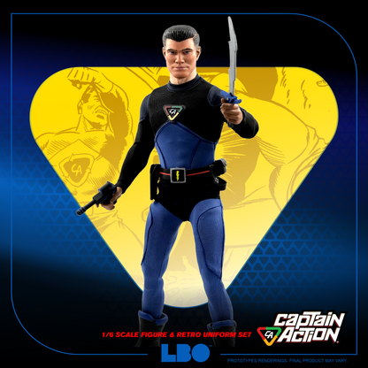 Captain Action - Retro Uniform Set with 1/6 Scale Action Figure