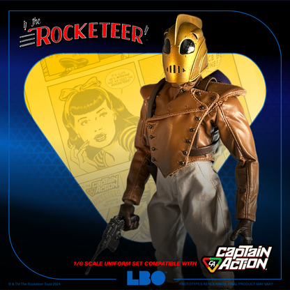 The Rocketeer 1/6 Scale Uniform Set – Compatible with Captain Action!