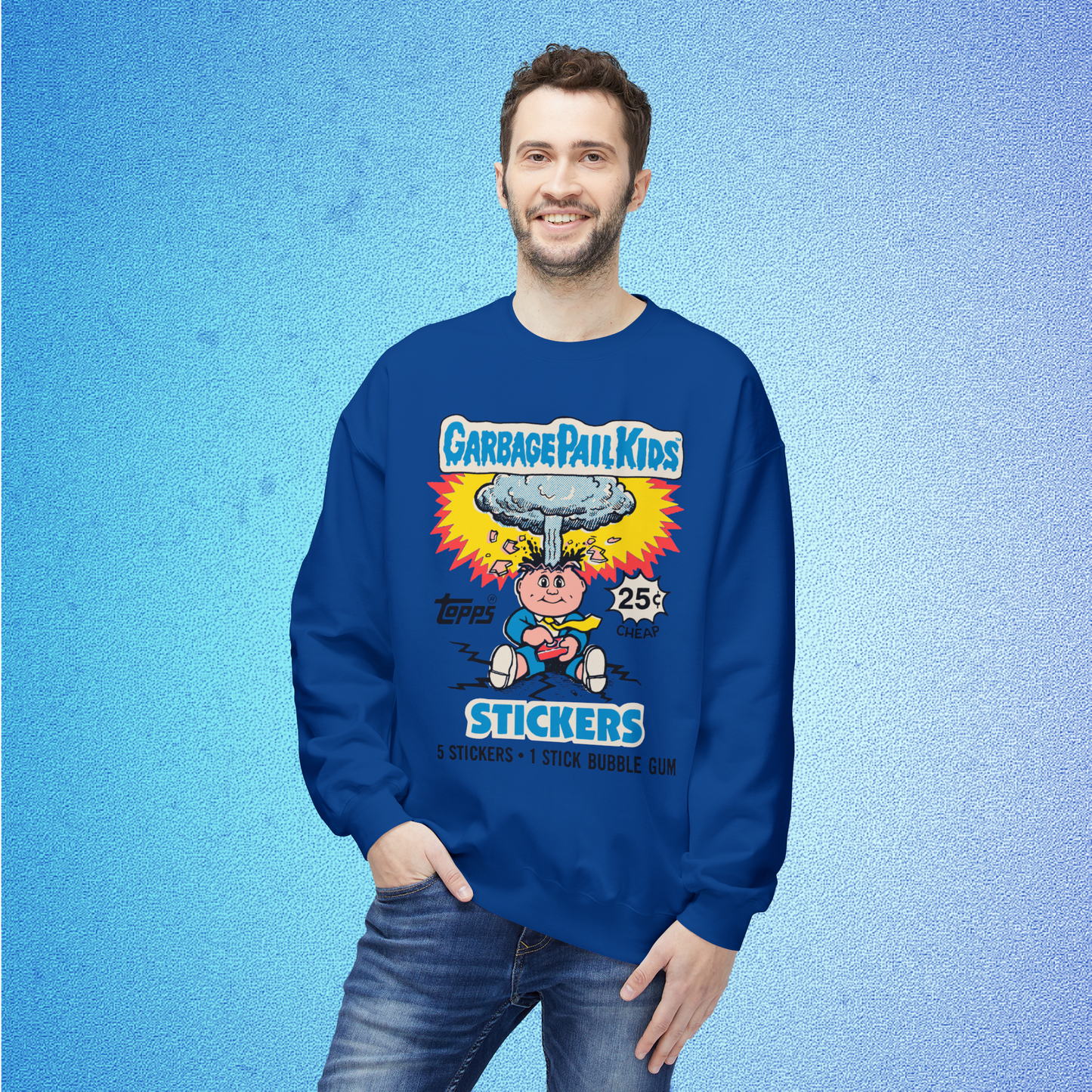 Garbage Pail Kids Wax Wrapper Unisex Sweatshirt