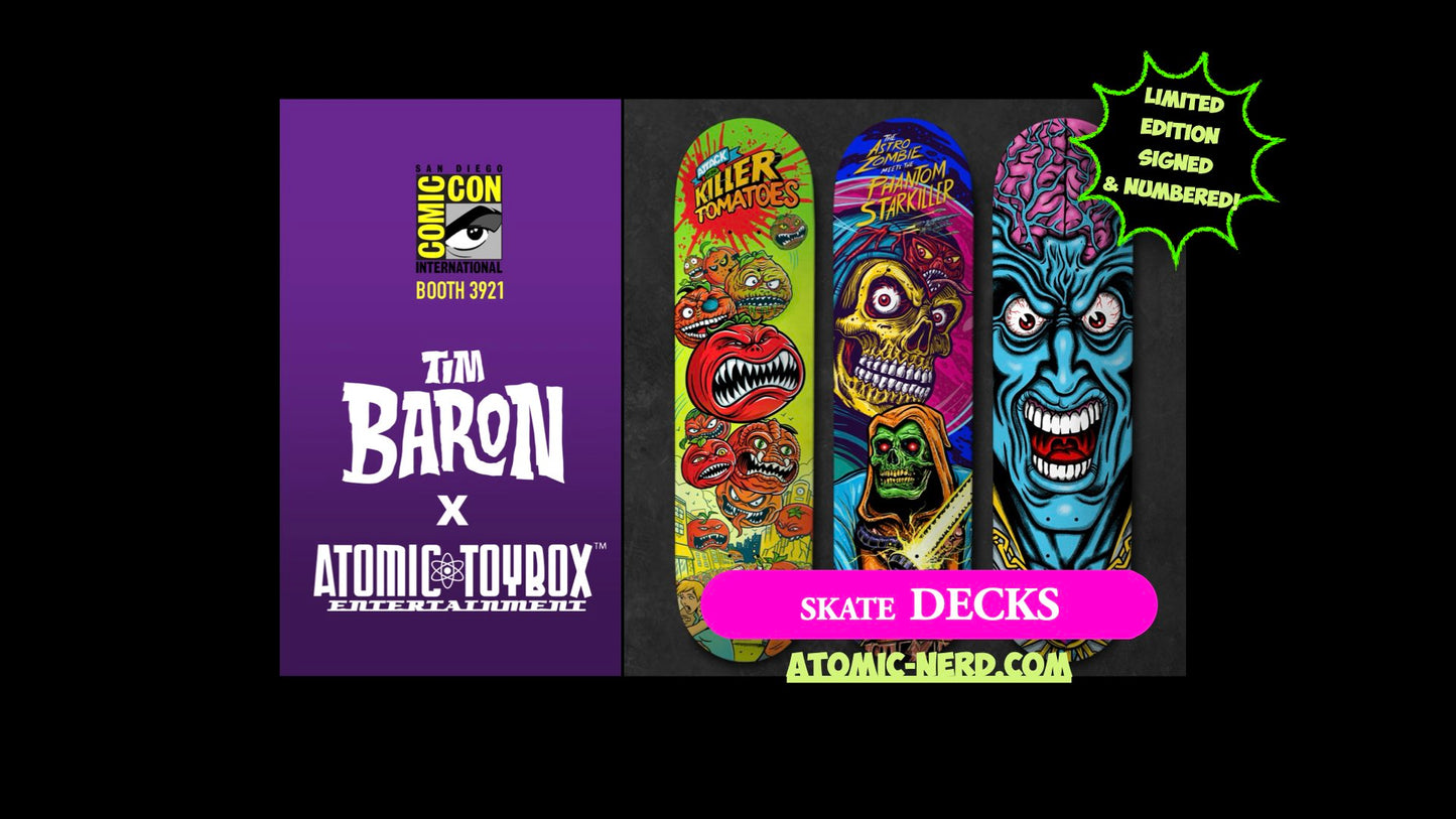 Skate Decks by Tim Baron! - Click Below to view all 3!