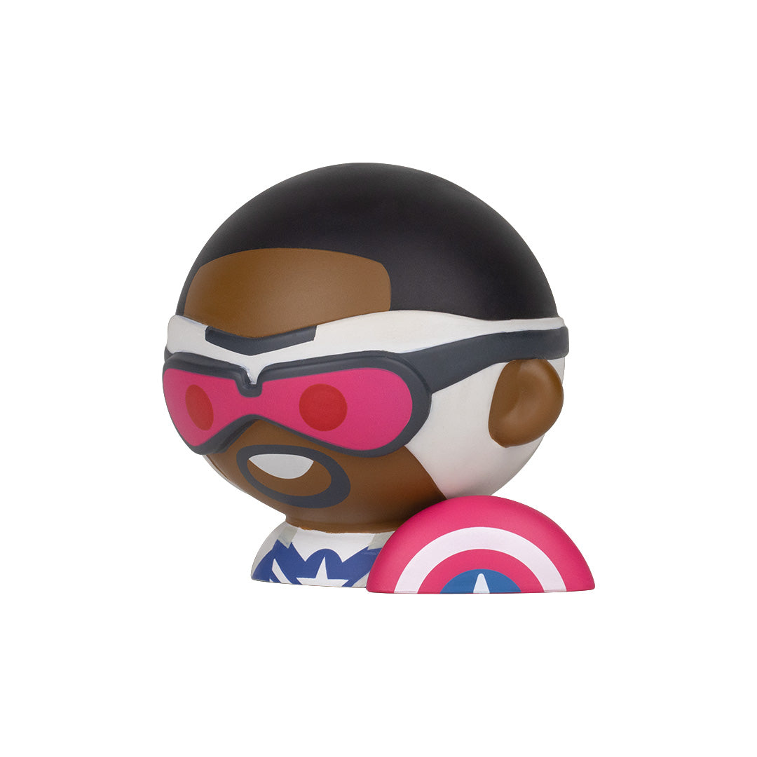 100% Soft Captain America MEGAMOJI Vinyl Bust