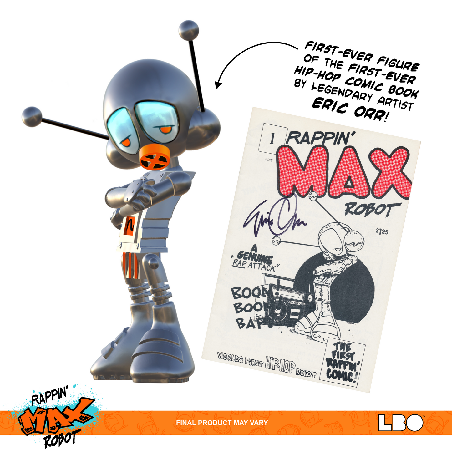 Rappin Max Robot by Eric Orr