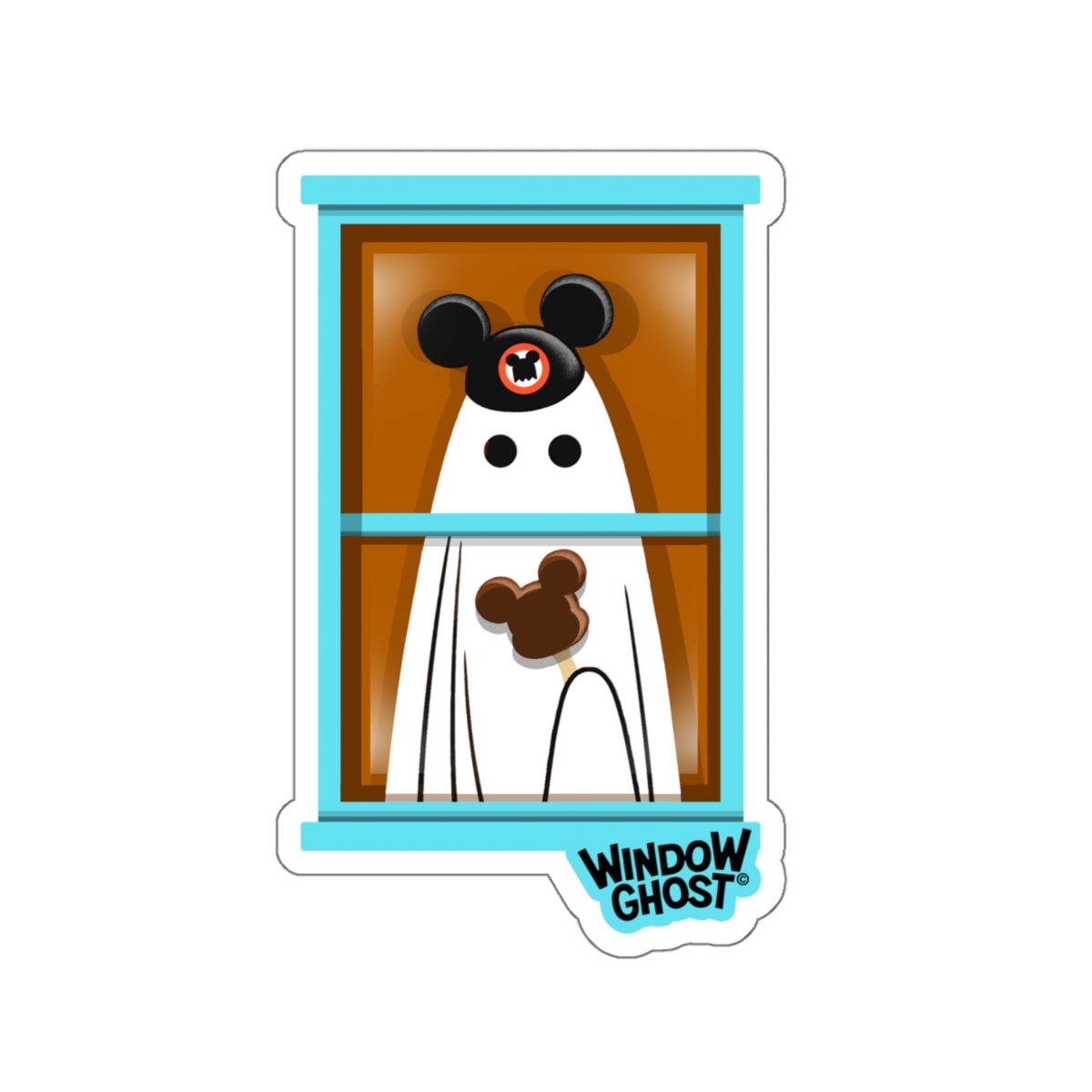 Window Ghost© "Park Treat" sticker